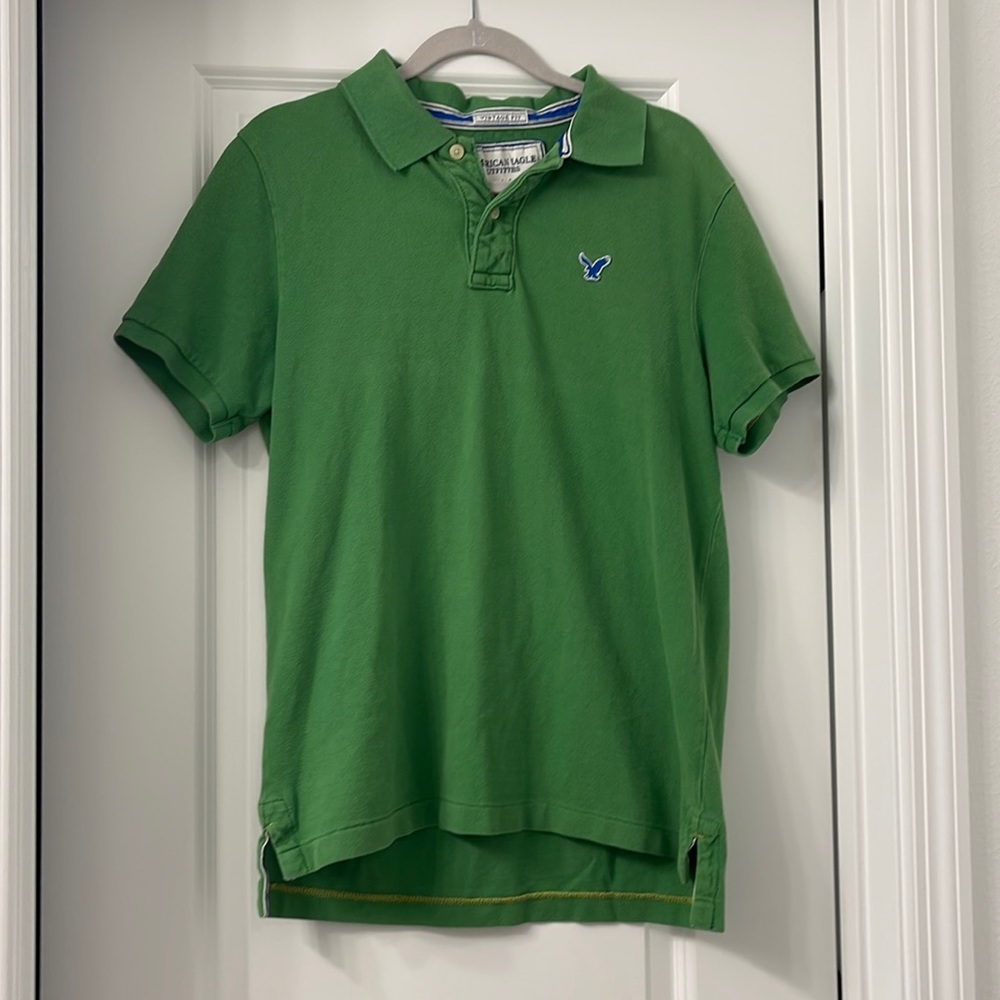 MENS - Green Vintage Fit Polo